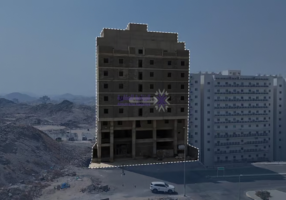 فندق سكني تجاري 903.27م(قيد التشطيب)بحي بطحاء قريش
